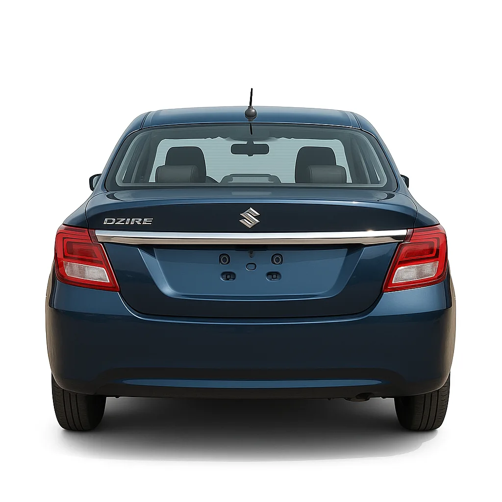swift dzire rear look